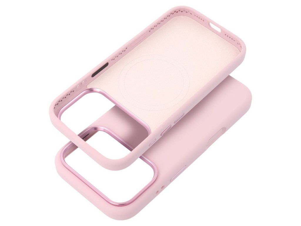 Case for iPhone 15 PRO MAX Forcell F-Protect Frame Premium antique white