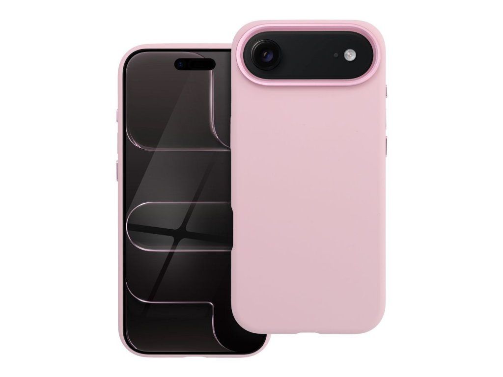 Case for iPhone 16e (SE4 2025) / 17e Forcell F-Protect Frame Premium gray